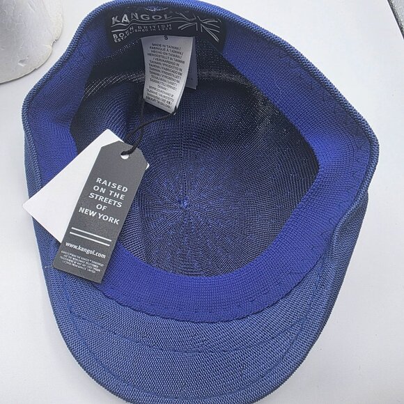 Kangol Seamless Tropic 507 Mens Cap Small Blue Lightweight Classic Flat Ivy Hat main image 7